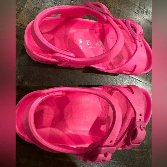 Birkenstock Shoes Pink Buckle Sandals size 26 US 6 - 6.5 - Picture 3 of 5
